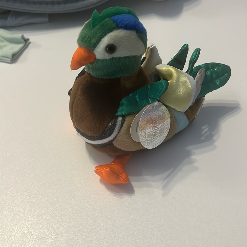 Coca Cola Duckles The Mandarin Duck Taiwan Bean Bag Plush 2000 Item 0333